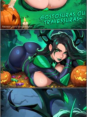 Hela: Trick or Treat Hentai pt-br 02