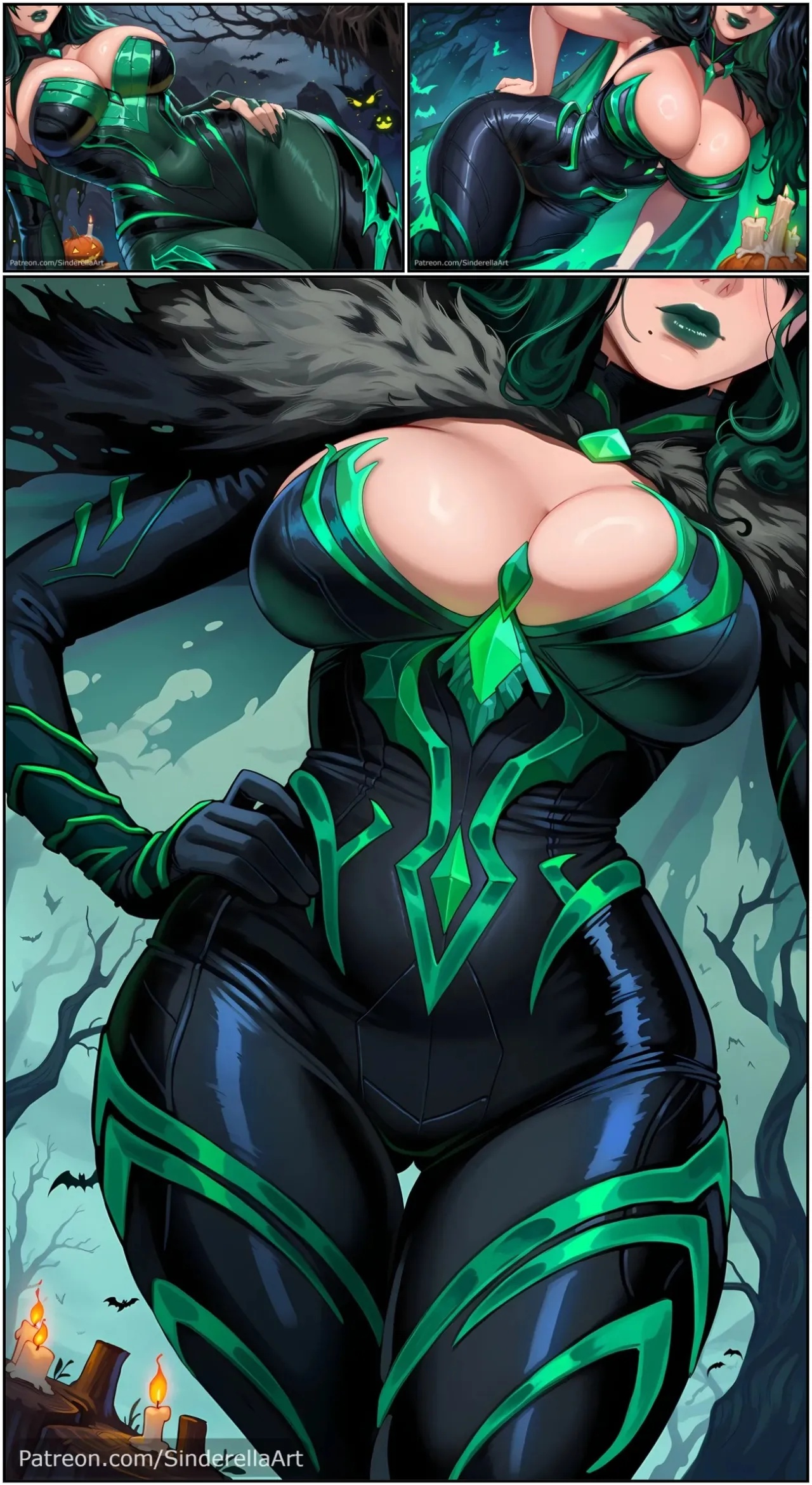Hela: Trick or Treat Hentai pt-br 05