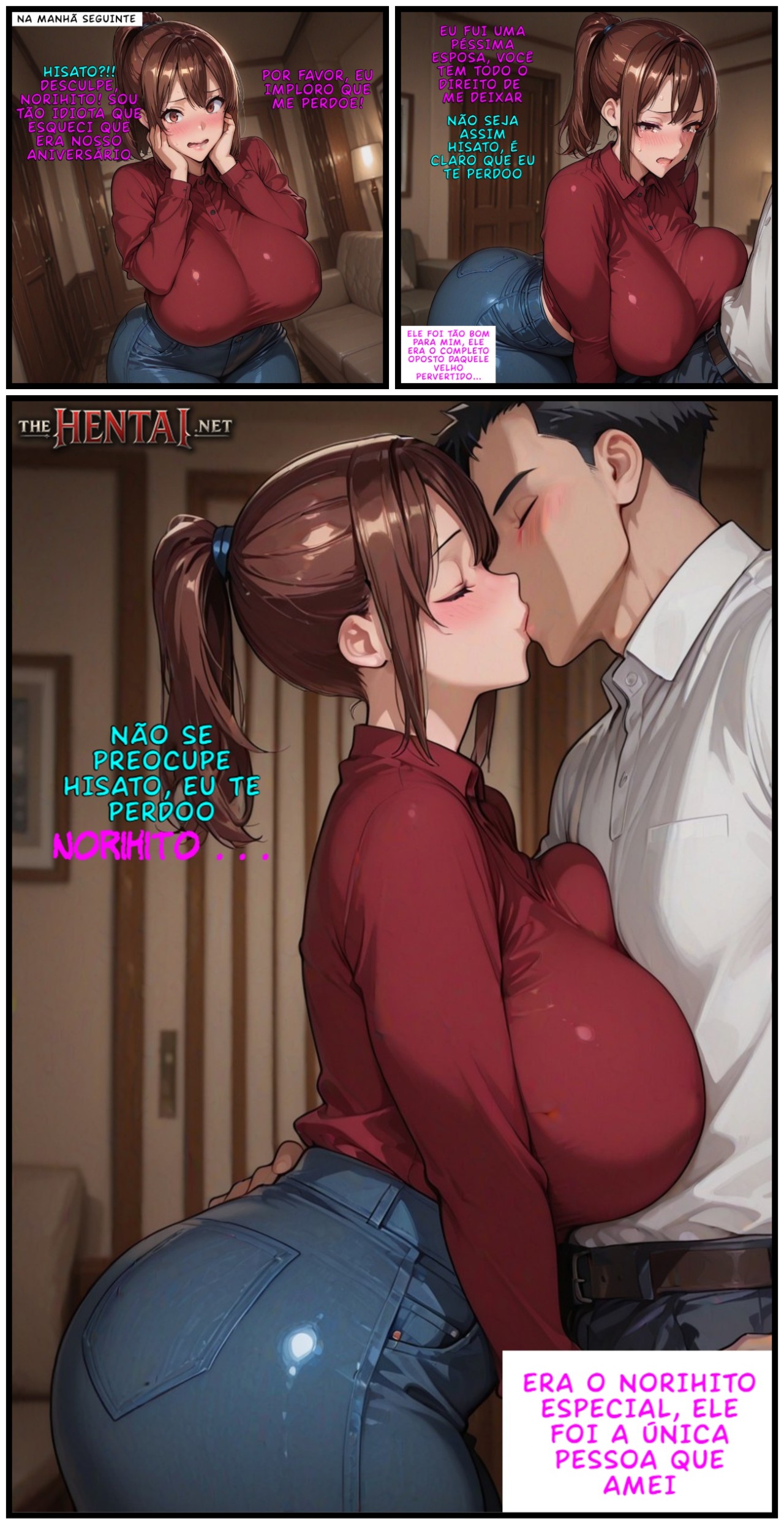 Hisato And Her Husband's Boss Part 2 Hentai pt-br 03