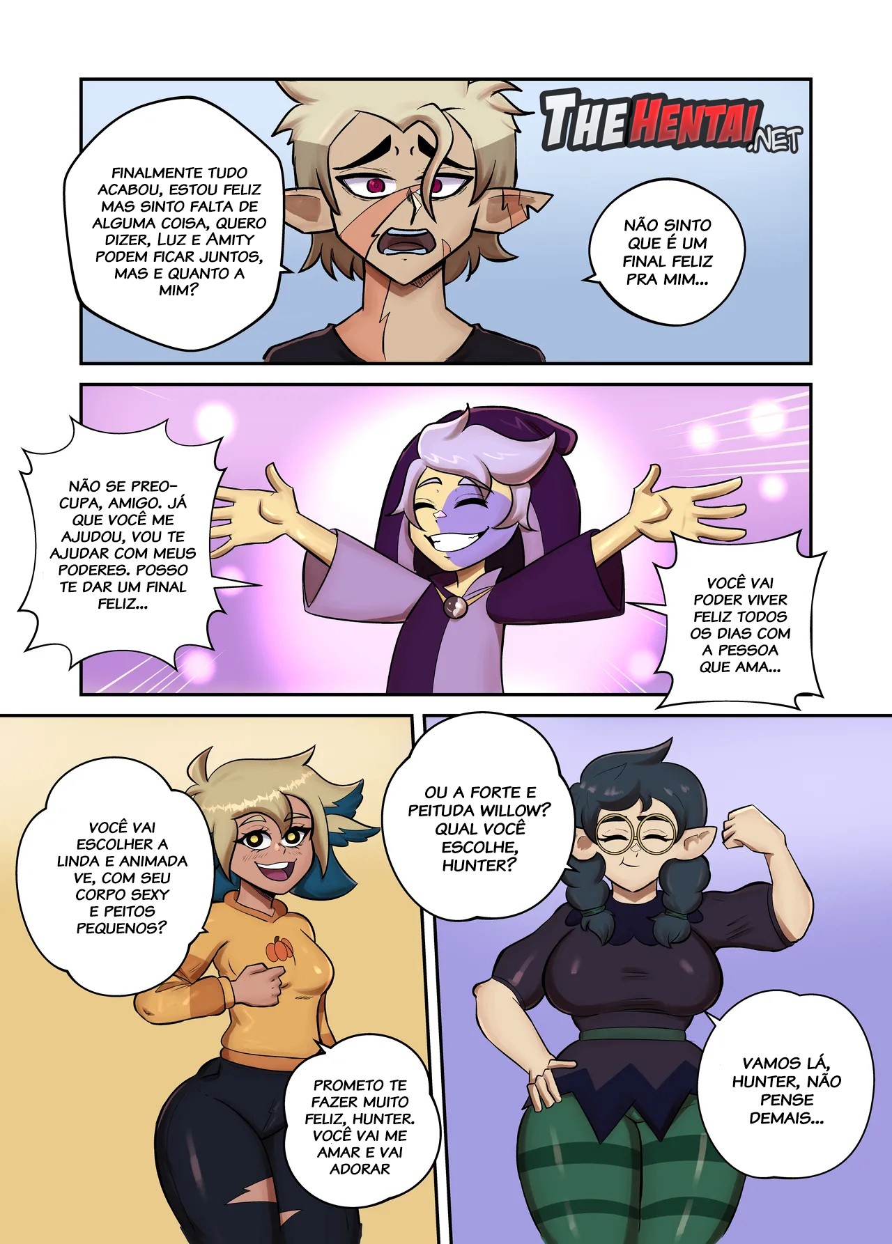 Hunter's Happy Wish Hentai pt-br 02