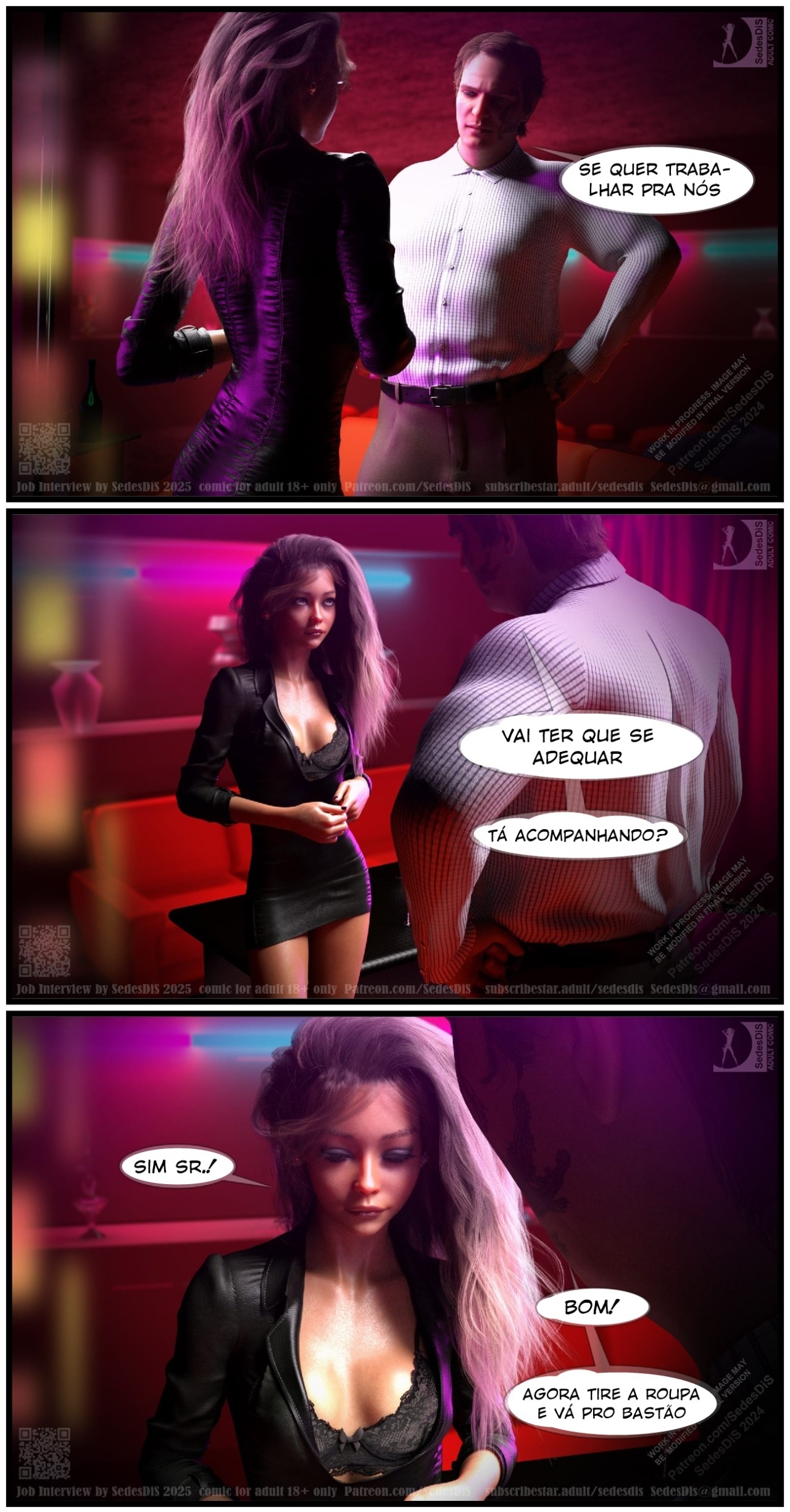 Job Interview By SedesDiS Hentai pt-br 04
