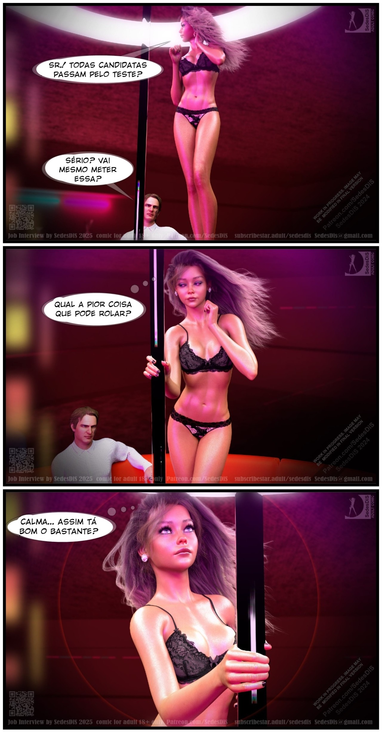Job Interview By SedesDiS Hentai pt-br 08