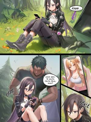 Just Forget About Asuna, Kirito Hentai pt-br 02