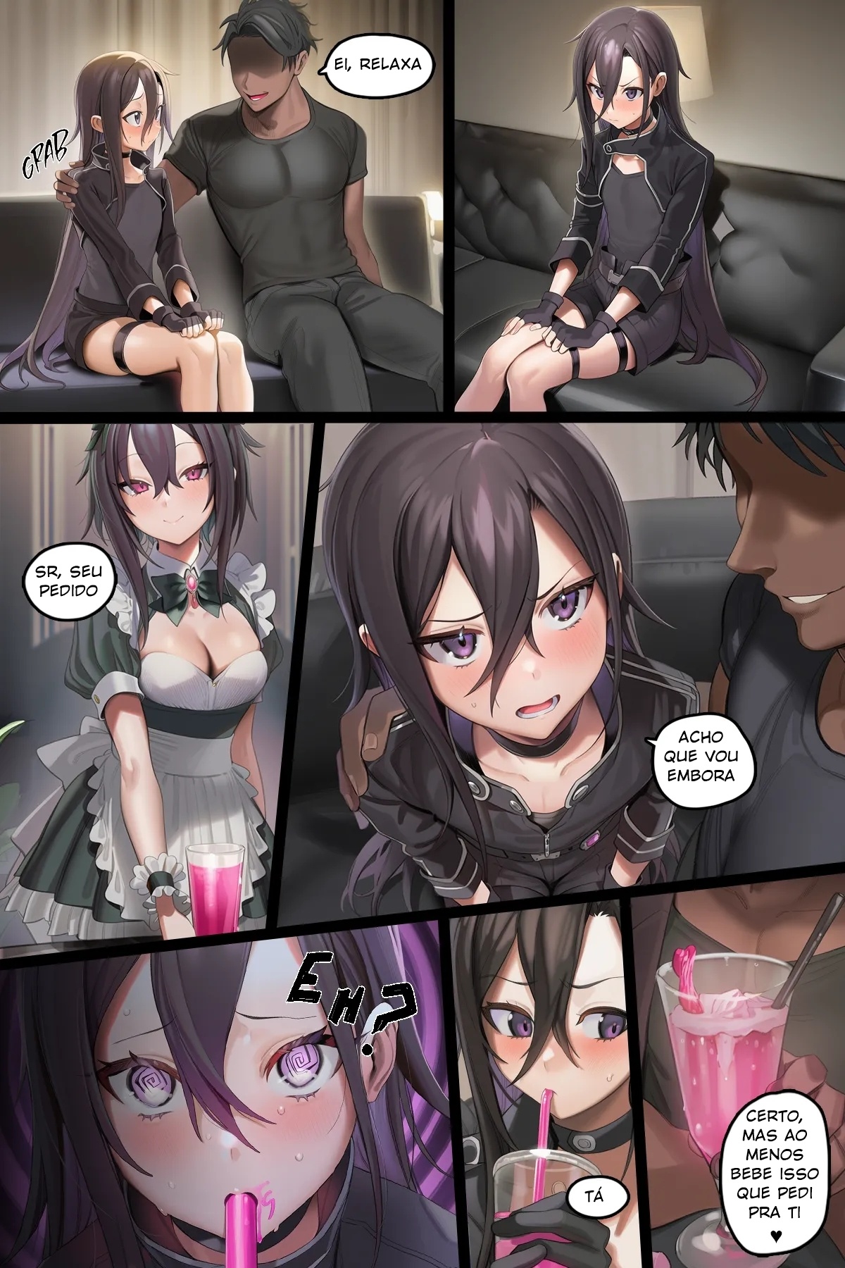 Just Forget About Asuna, Kirito Hentai pt-br 05