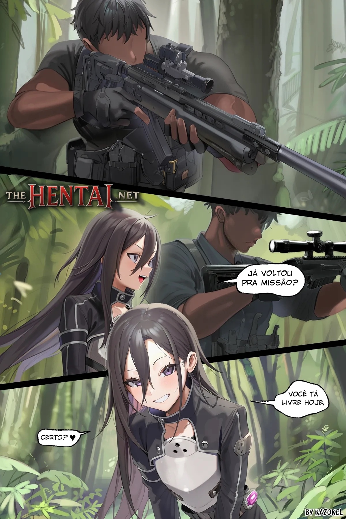 Just Forget About Asuna, Kirito Hentai pt-br 25