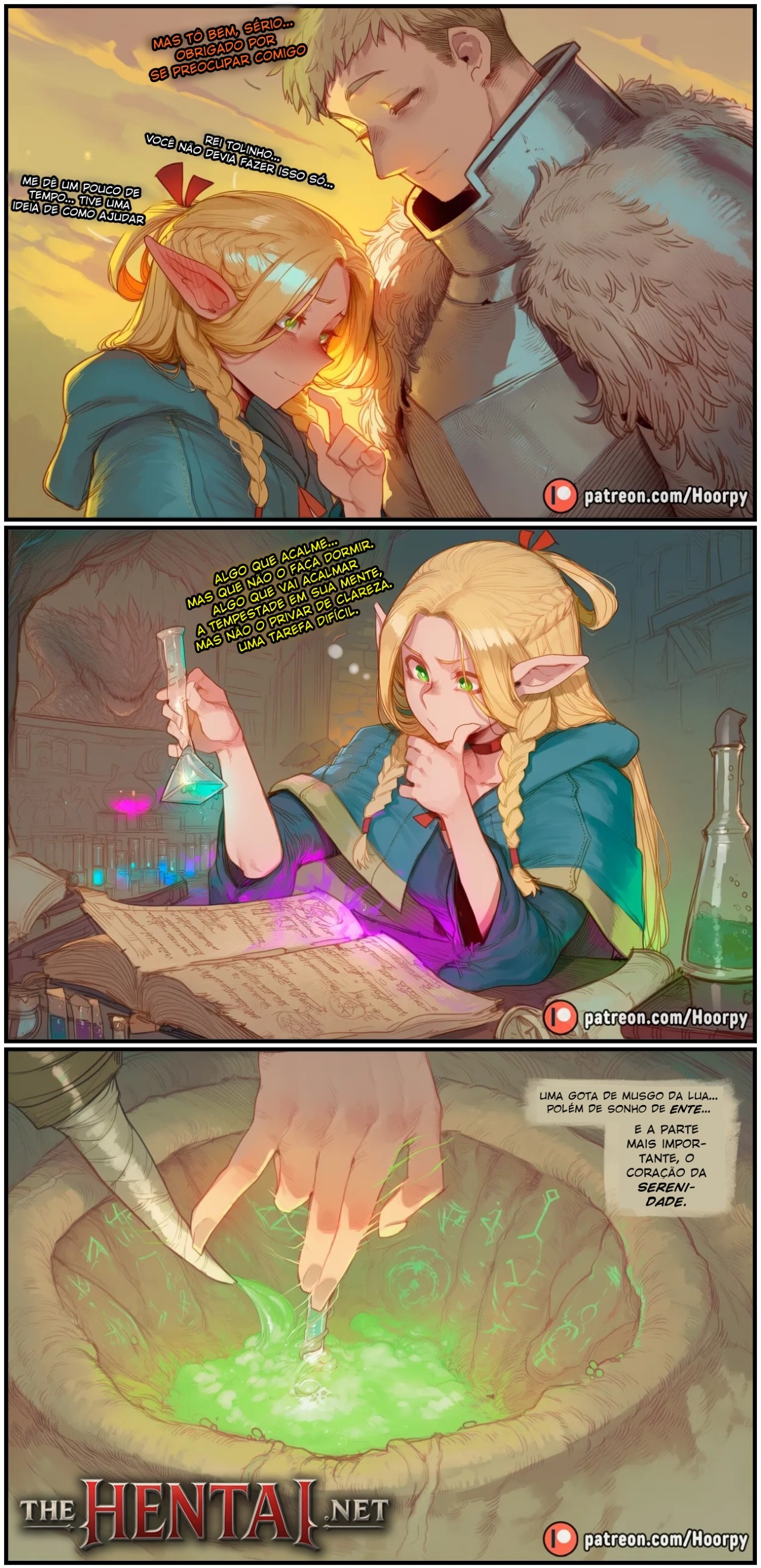 Marcille's Potion Experiment Hentai pt-br 03