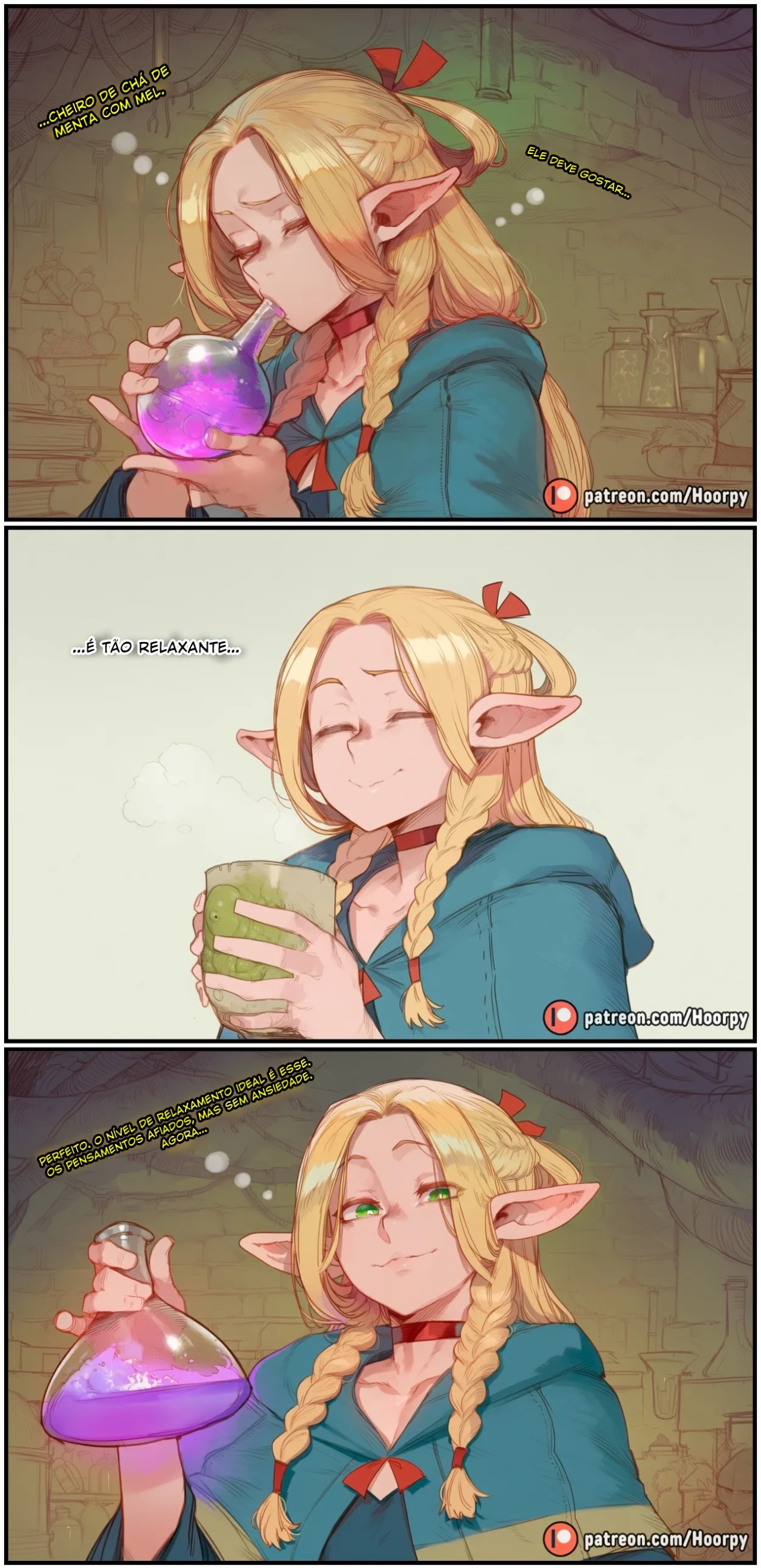 Marcille's Potion Experiment Hentai pt-br 04
