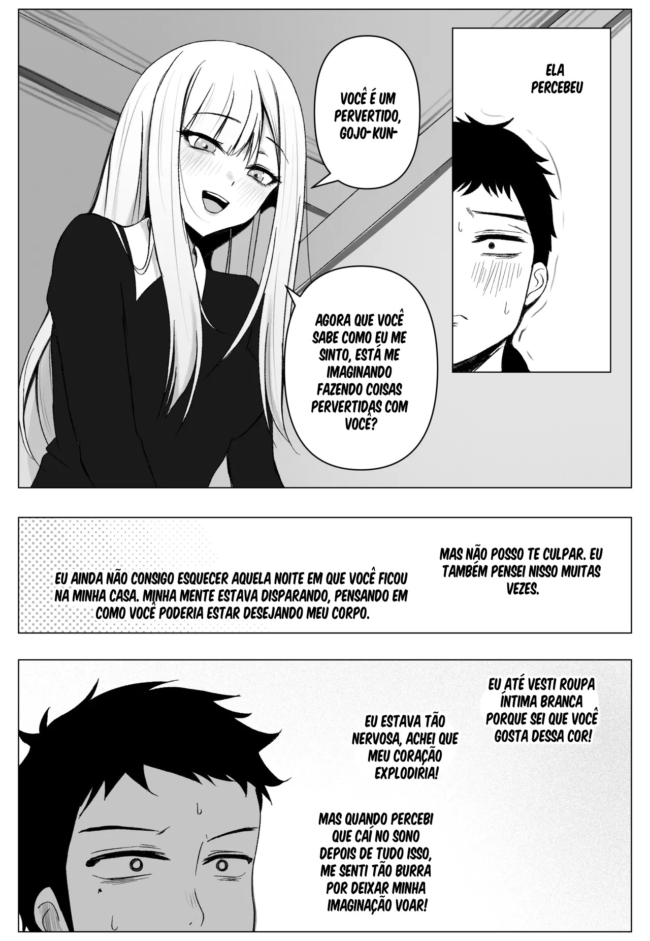 Marin x Gojo By Niui  Hentai pt-br 07