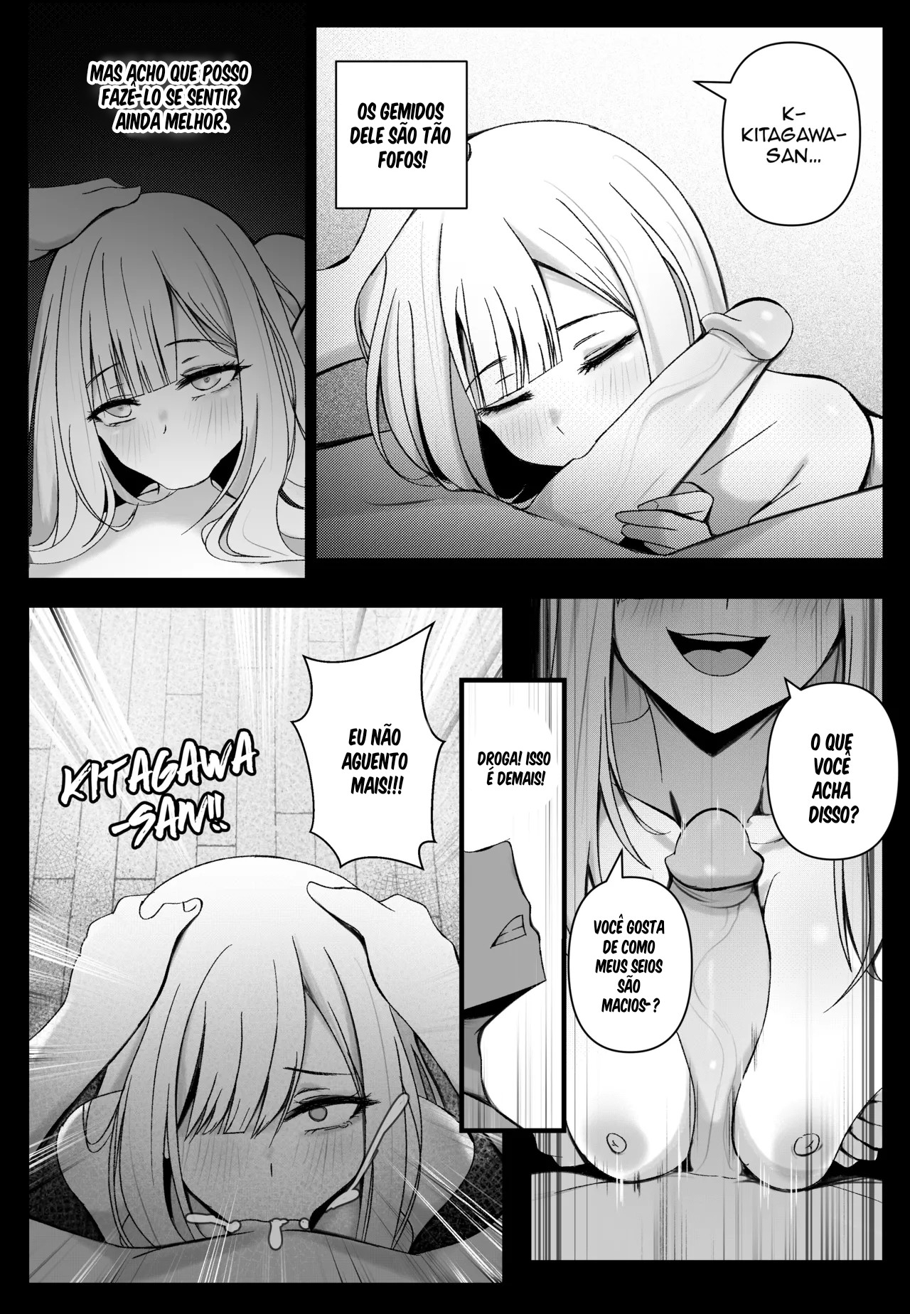 Marin x Gojo By Niui  Hentai pt-br 10