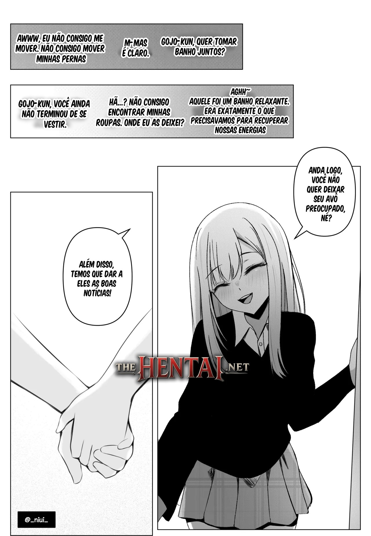 Marin x Gojo By Niui  Hentai pt-br 23