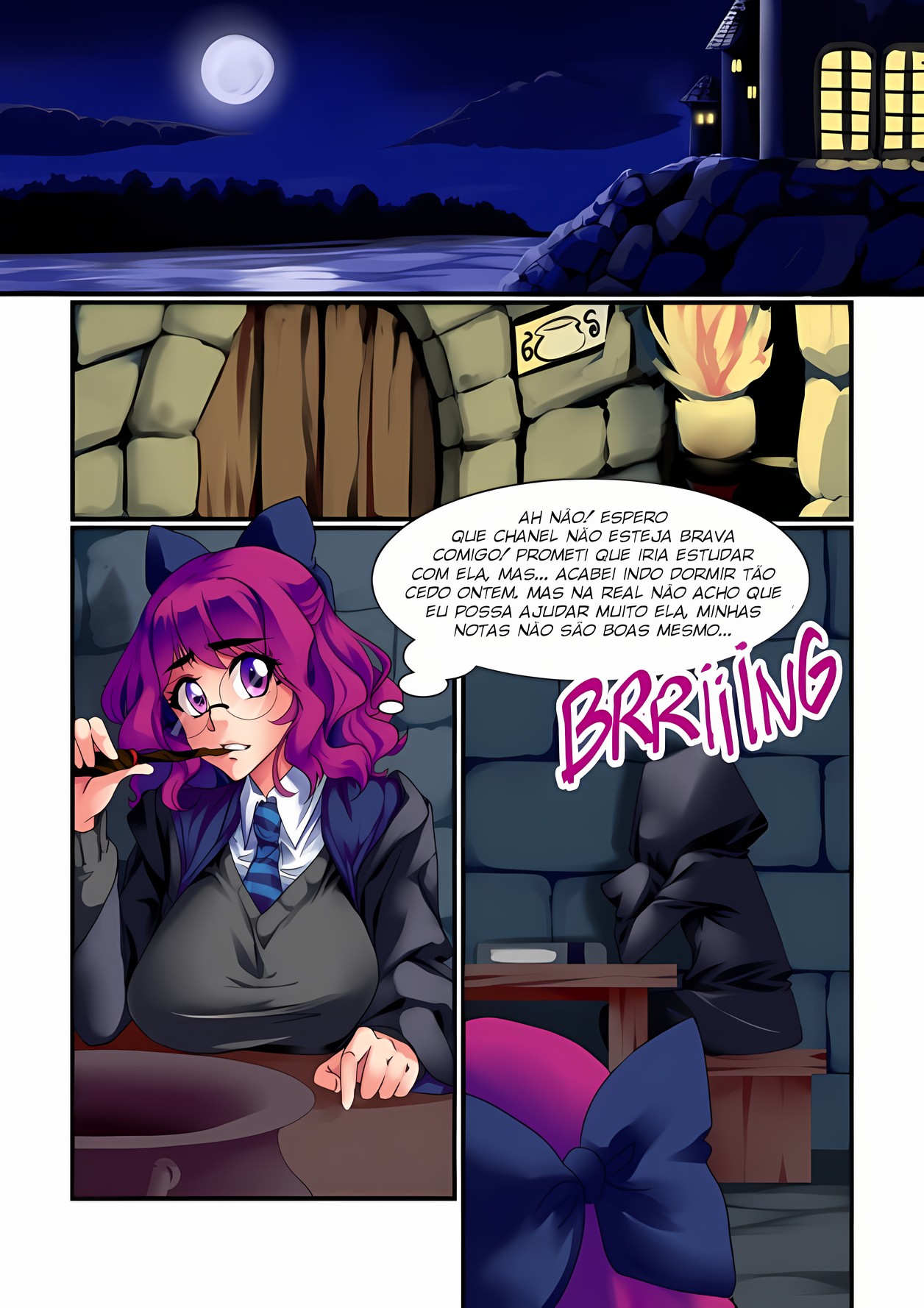 Midnight Lesson Part 1 And 2 By Aya Yanagisawa Hentai pt-br 03