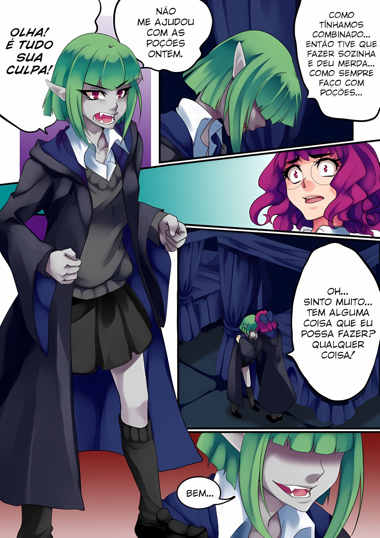 Midnight Lesson Part 1 And 2 By Aya Yanagisawa Hentai pt-br 05