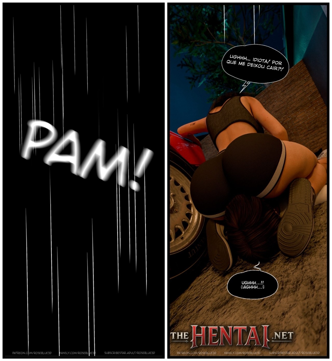 My Neighbor's Widow Part 46 Hentai pt-br 60