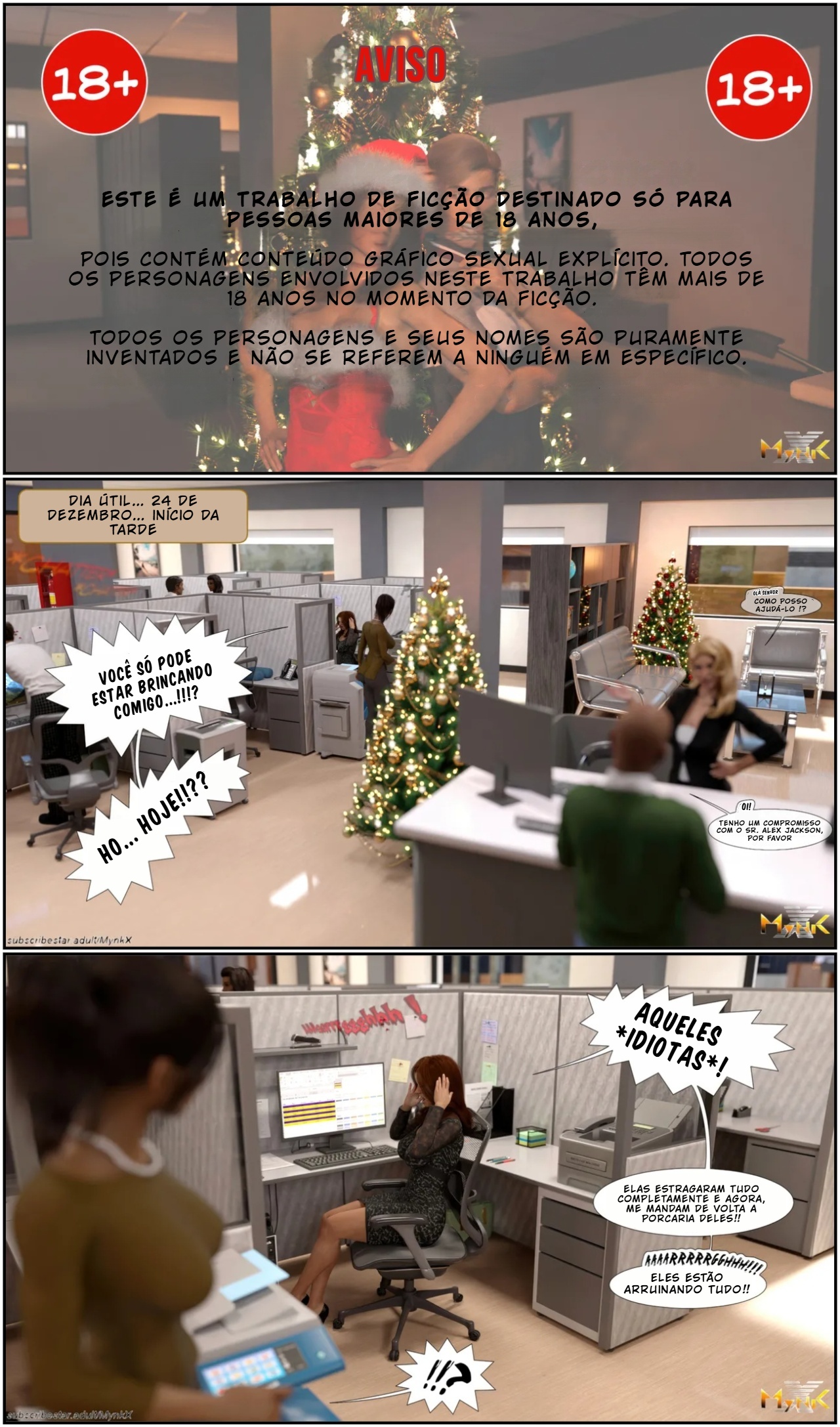 Naughty Christmas Hentai pt-br 02