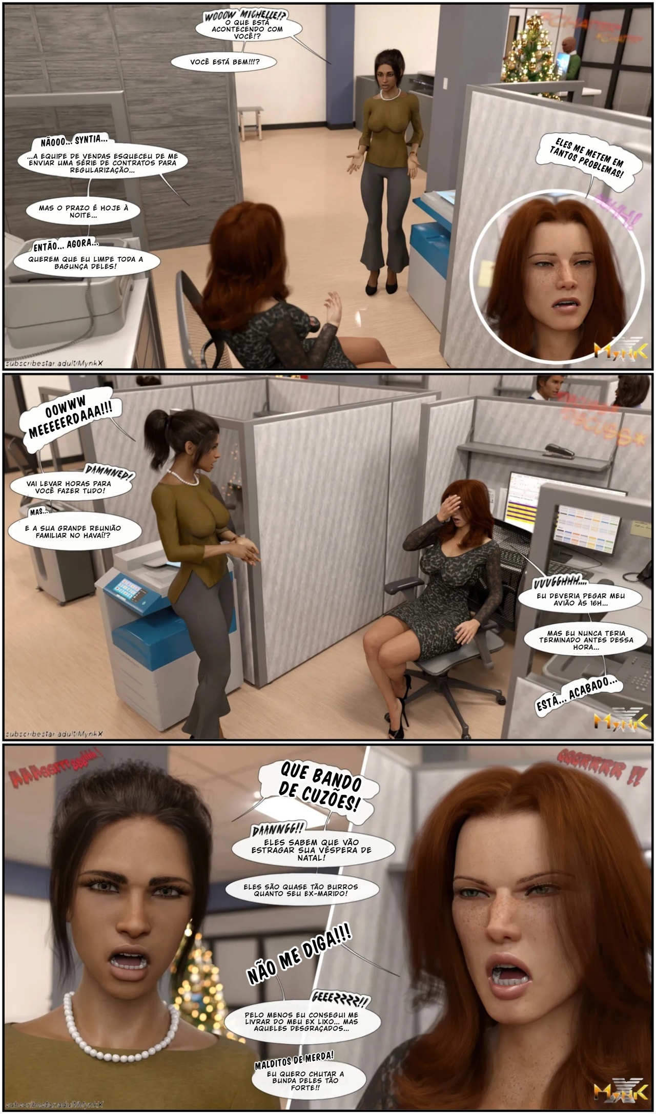 Naughty Christmas Hentai pt-br 03