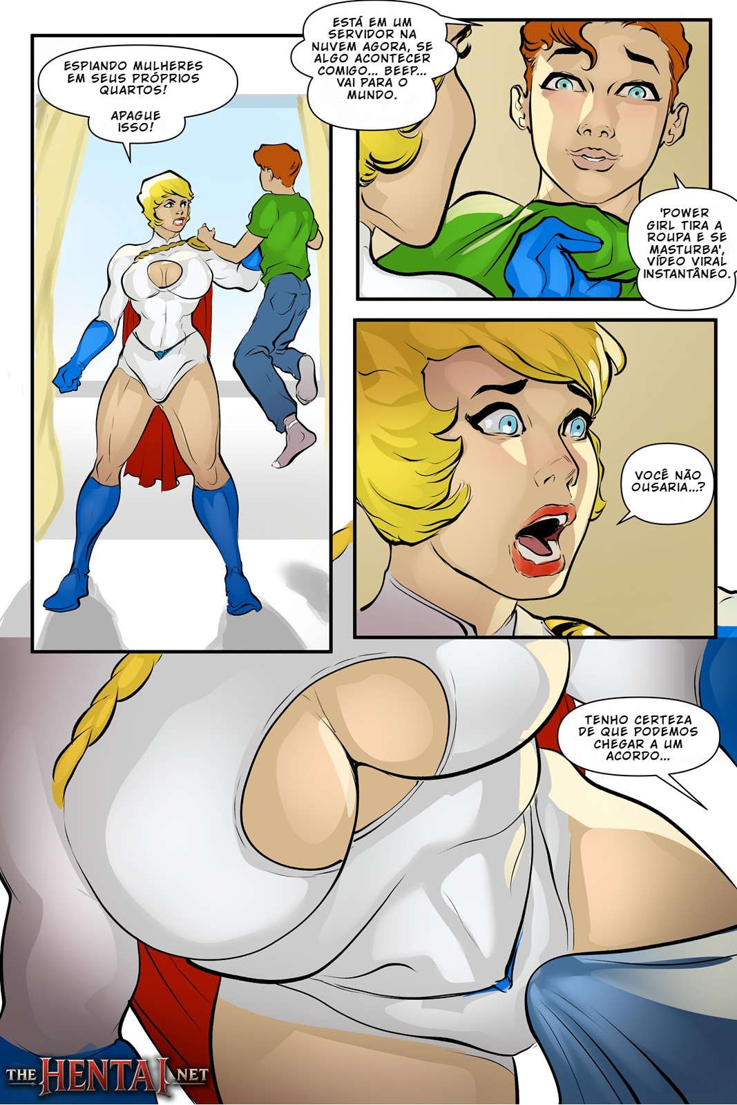 Powergirl's New Master Hentai pt-br 07