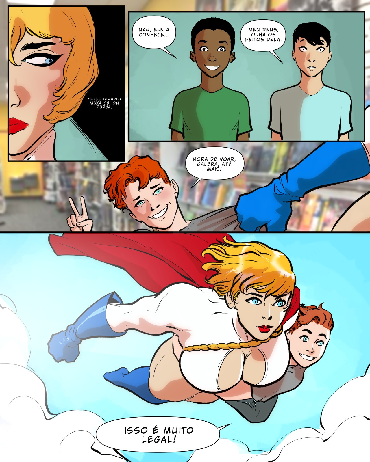 Powergirl's New Master Hentai pt-br 11