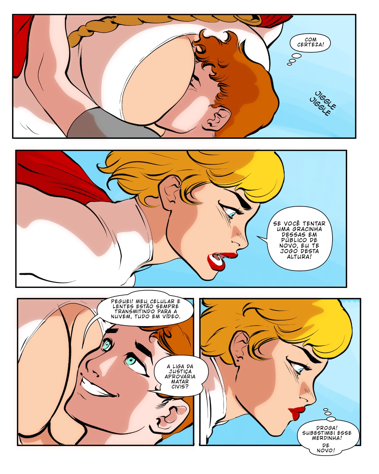 Powergirl's New Master Hentai pt-br 12