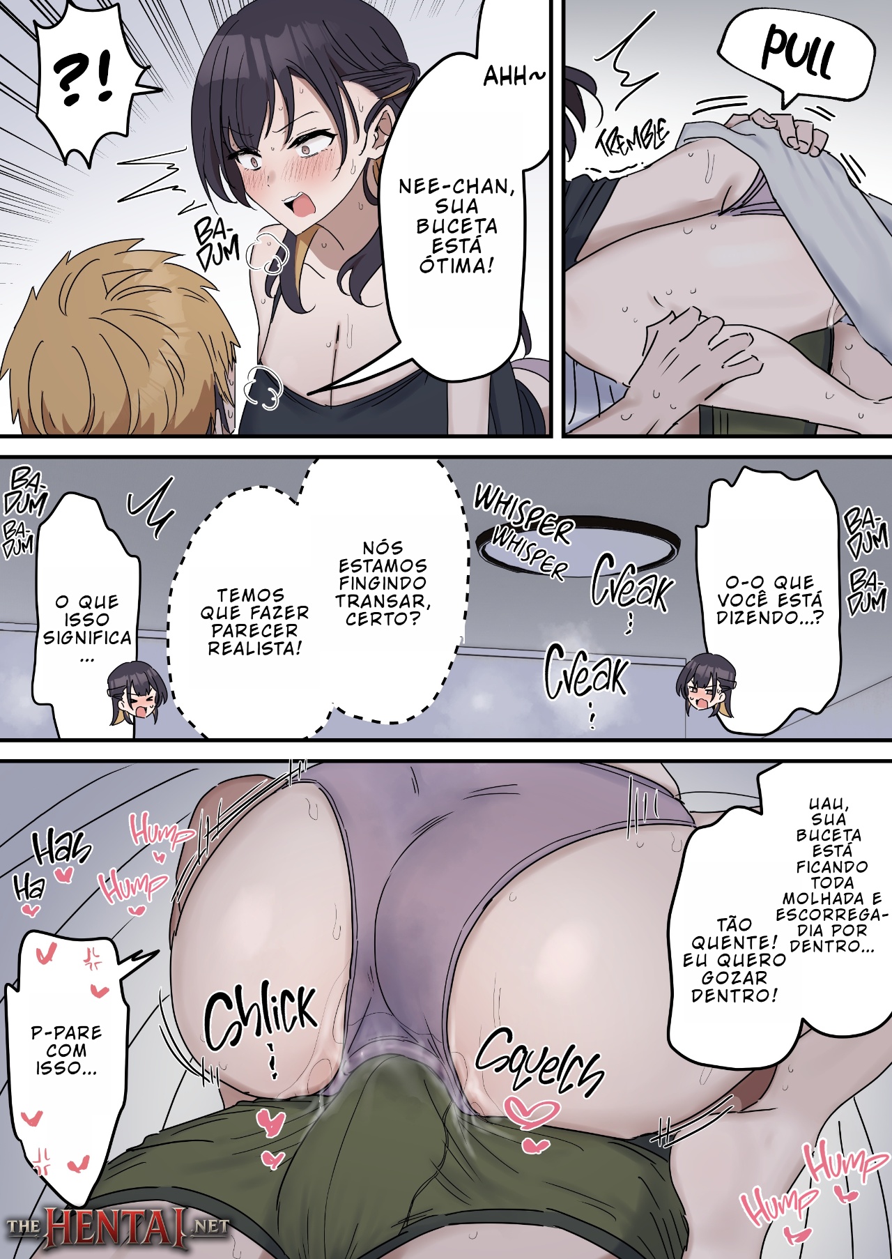 Pseudo Sex S*blings Hentai pt-br 13