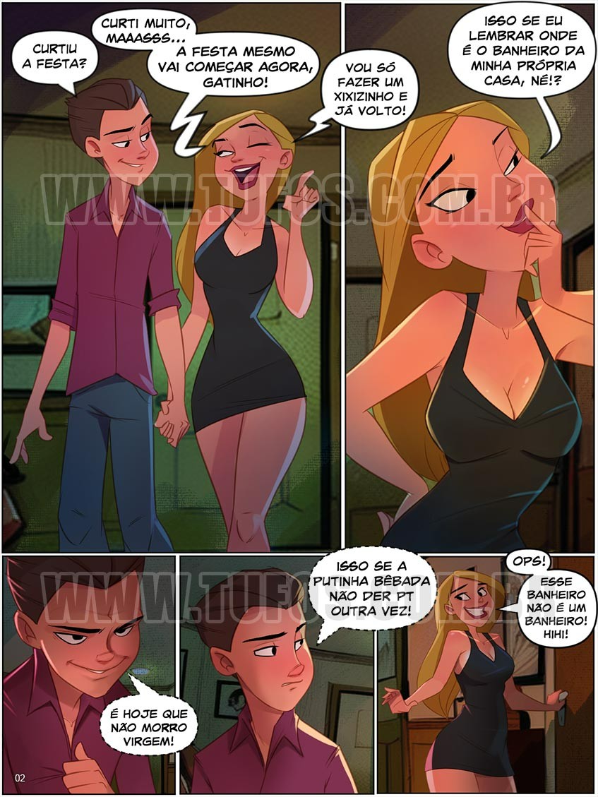 Salvando o namoro da filha (Tufos) Hentai pt-br 02