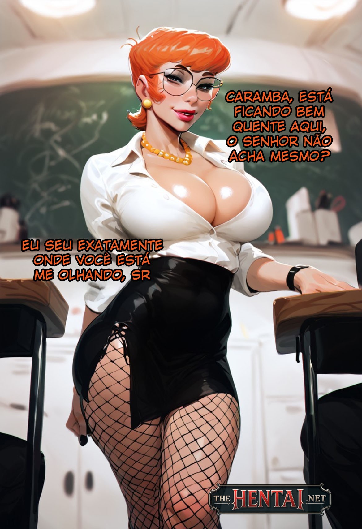 Saving Dee Dee's Grades Remake Hentai pt-br 05