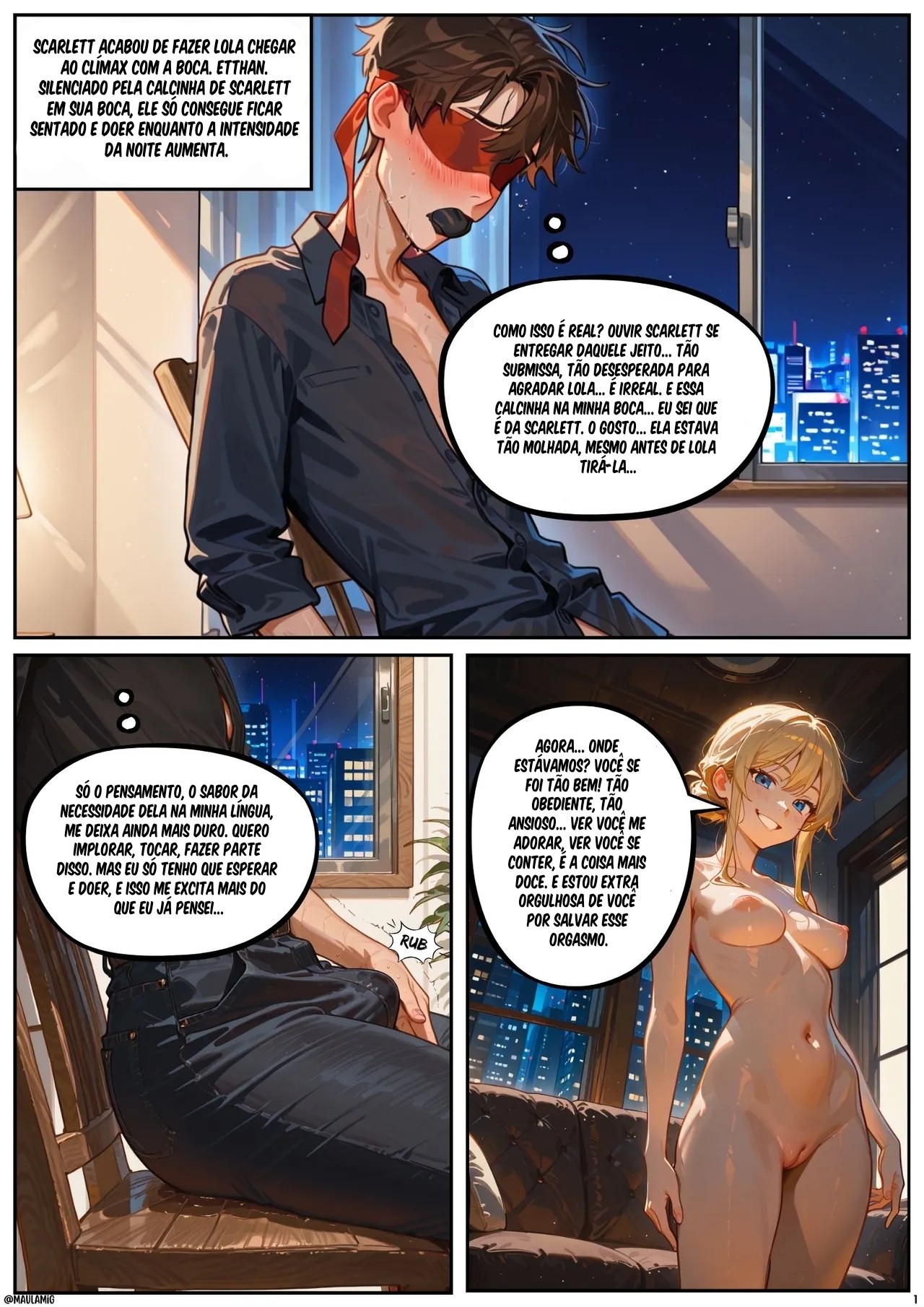 Scarlett Blaze Part 14: Obedience Unleashed  Hentai pt-br 02