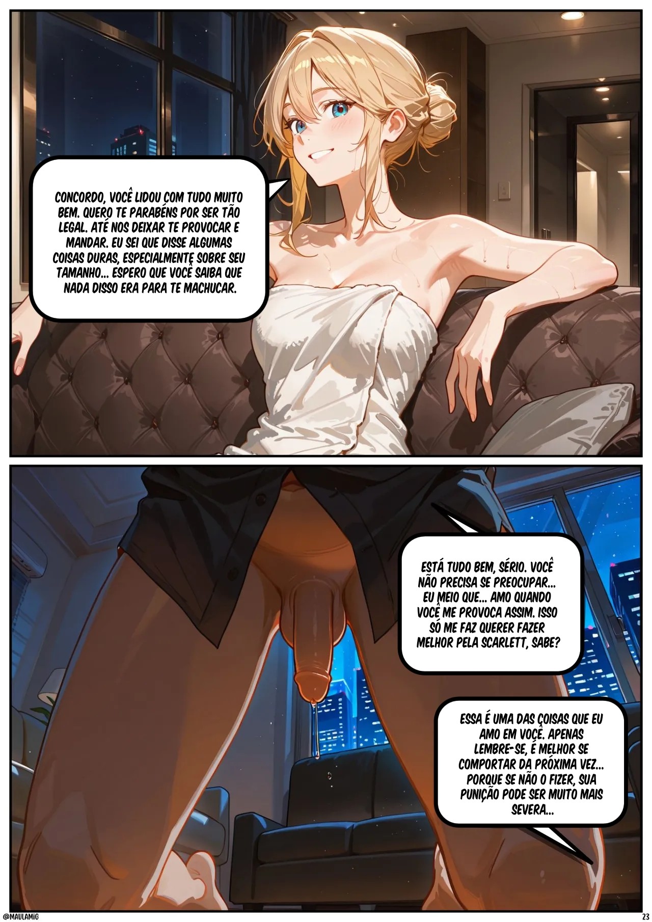 Scarlett Blaze Part 14: Obedience Unleashed  Hentai pt-br 24