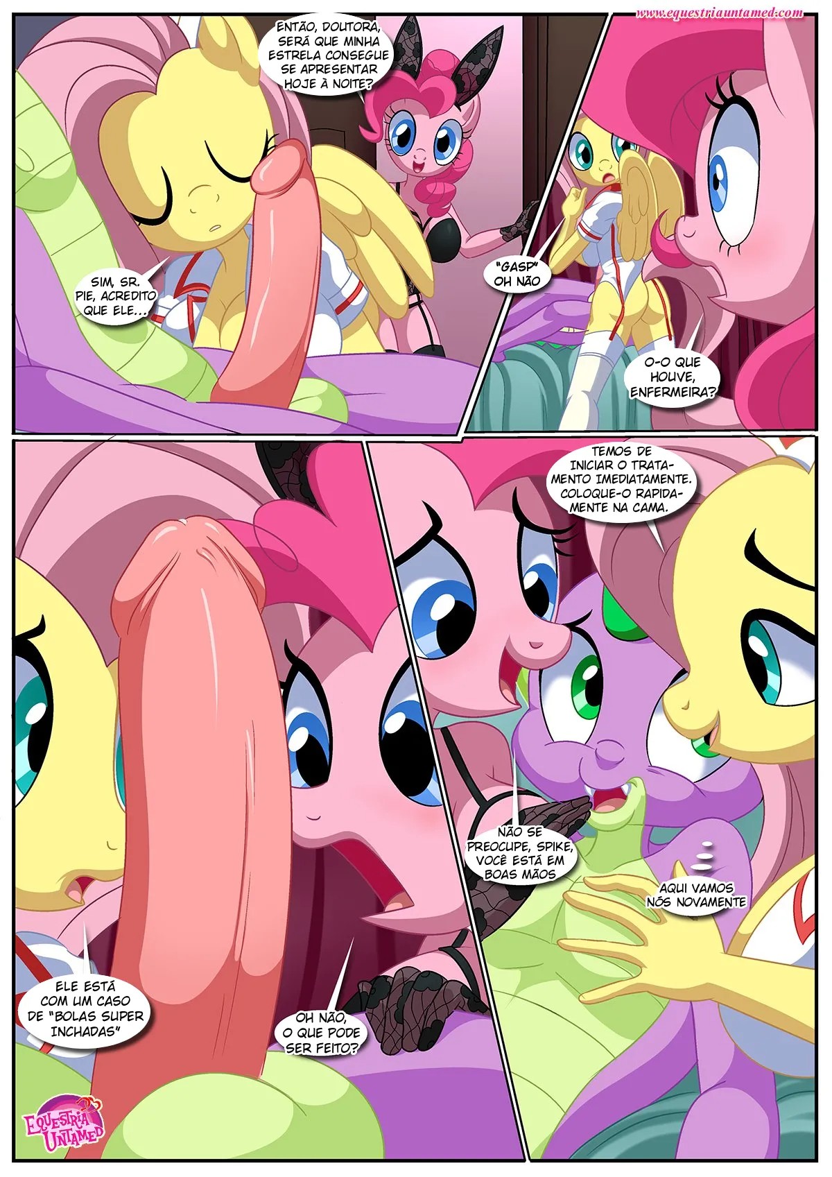 Spike's Ultimate Fantasies Or The Dragon King's Harem Hentai pt-br 29