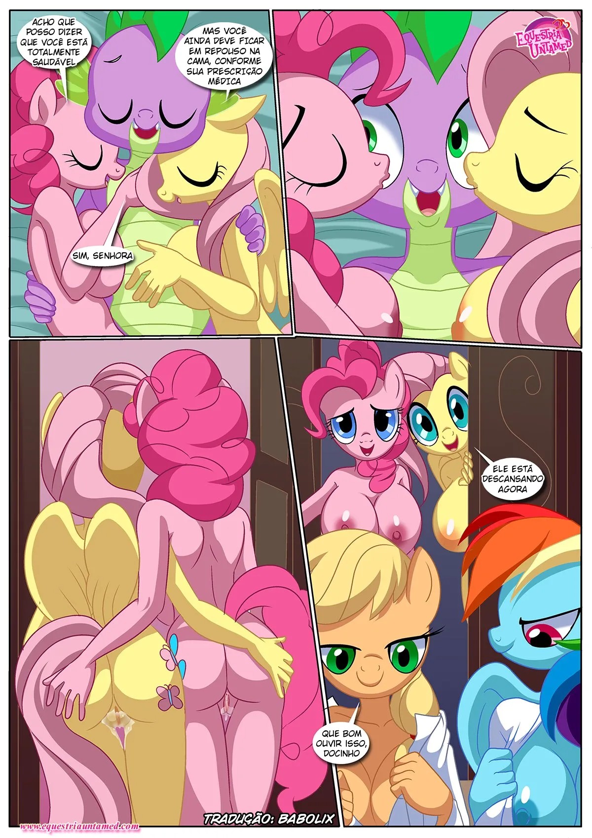 Spike's Ultimate Fantasies Or The Dragon King's Harem Hentai pt-br 40