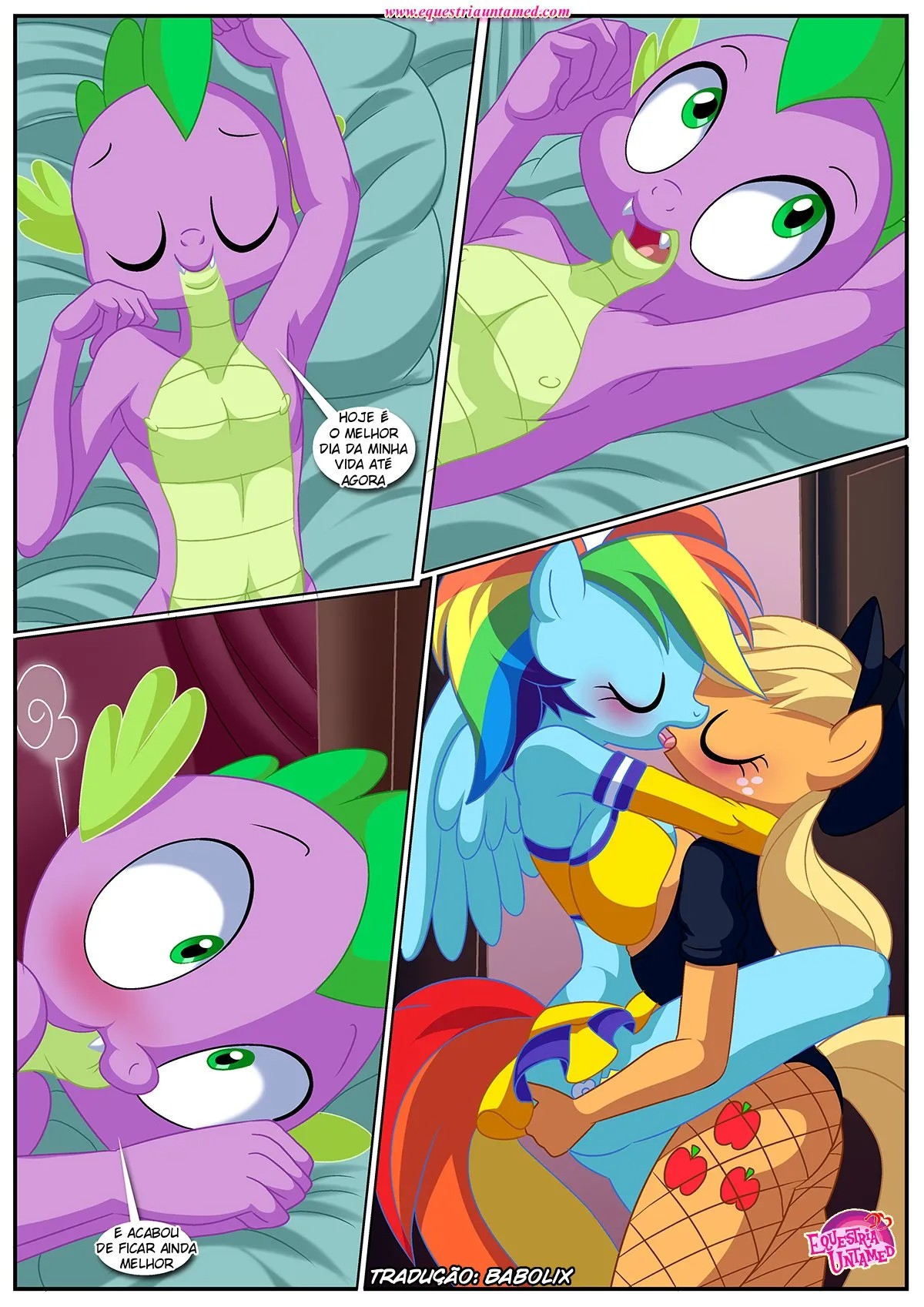 Spike's Ultimate Fantasies Or The Dragon King's Harem Hentai pt-br 42