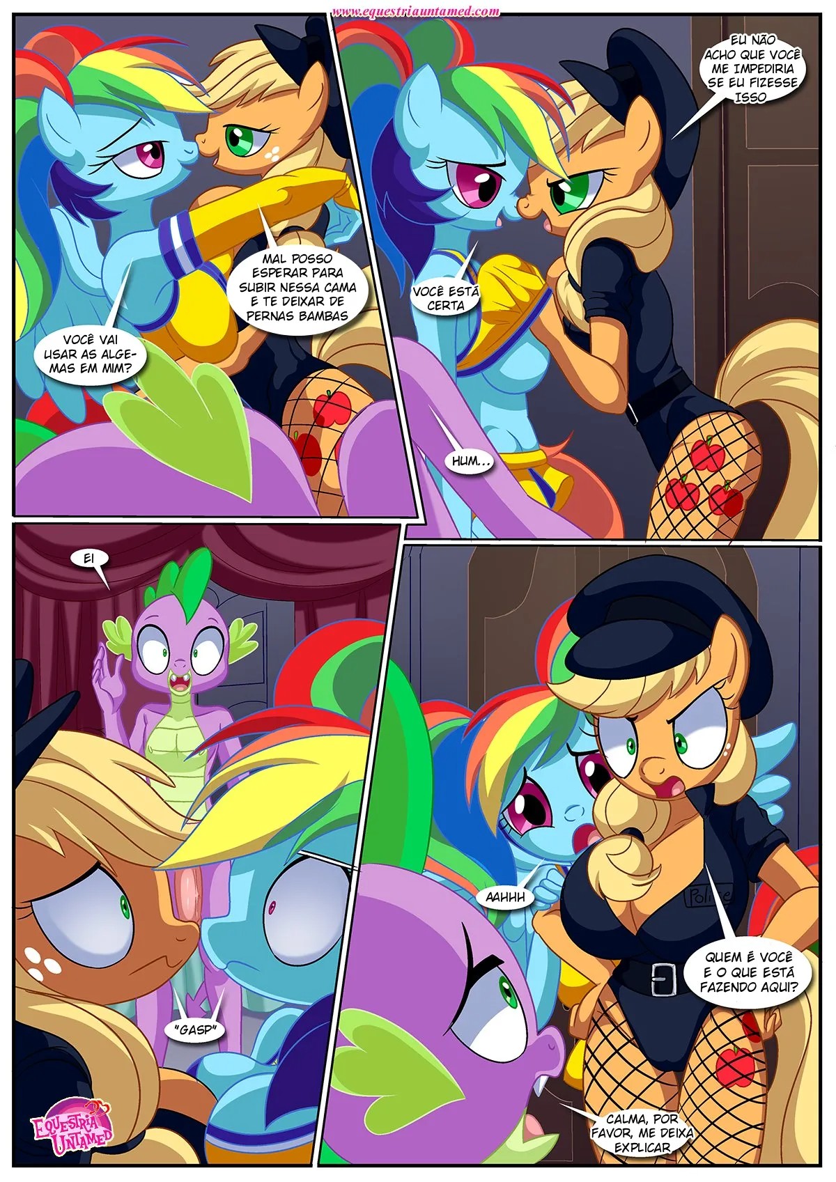 Spike's Ultimate Fantasies Or The Dragon King's Harem Hentai pt-br 43