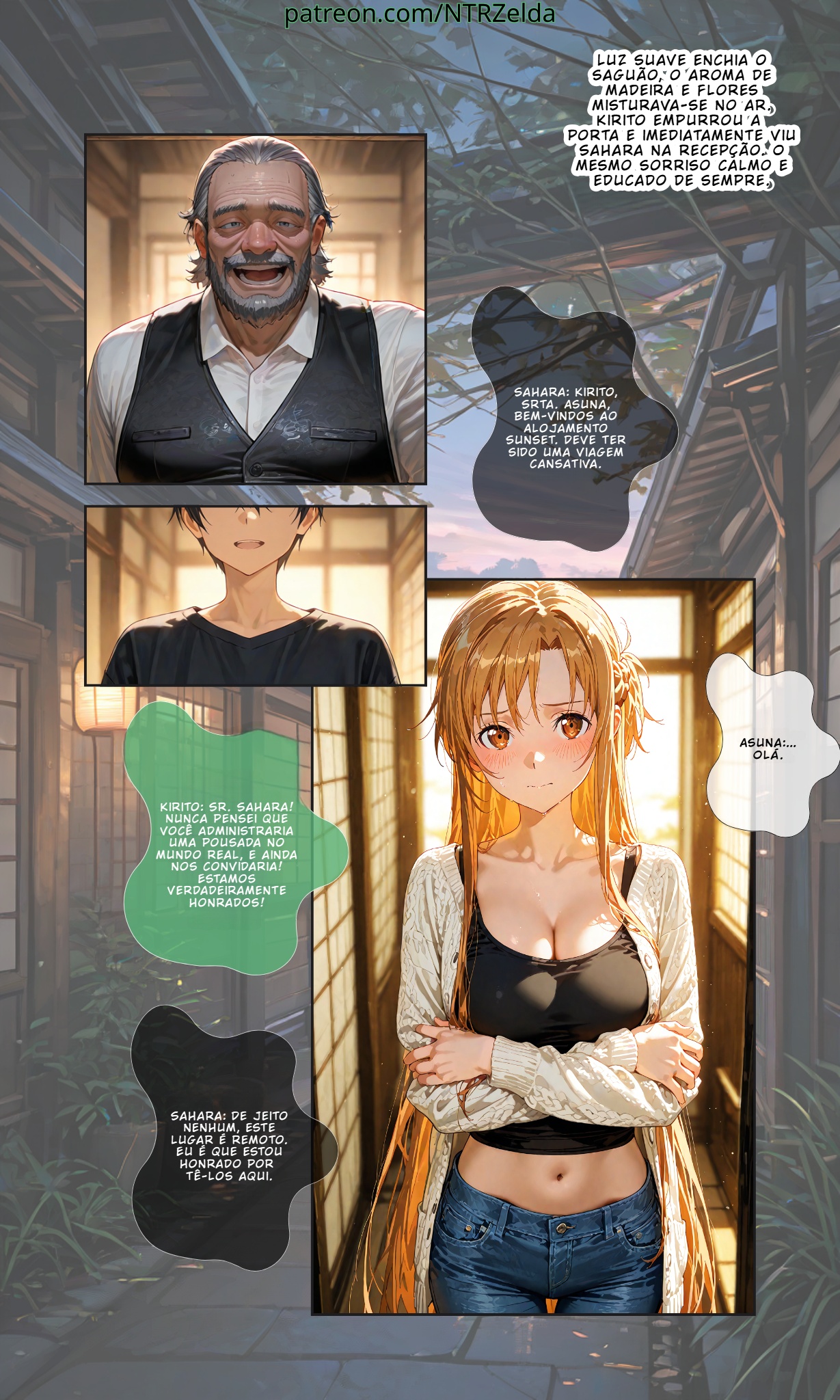 Sunset Inn Asuna Hentai pt-br 05