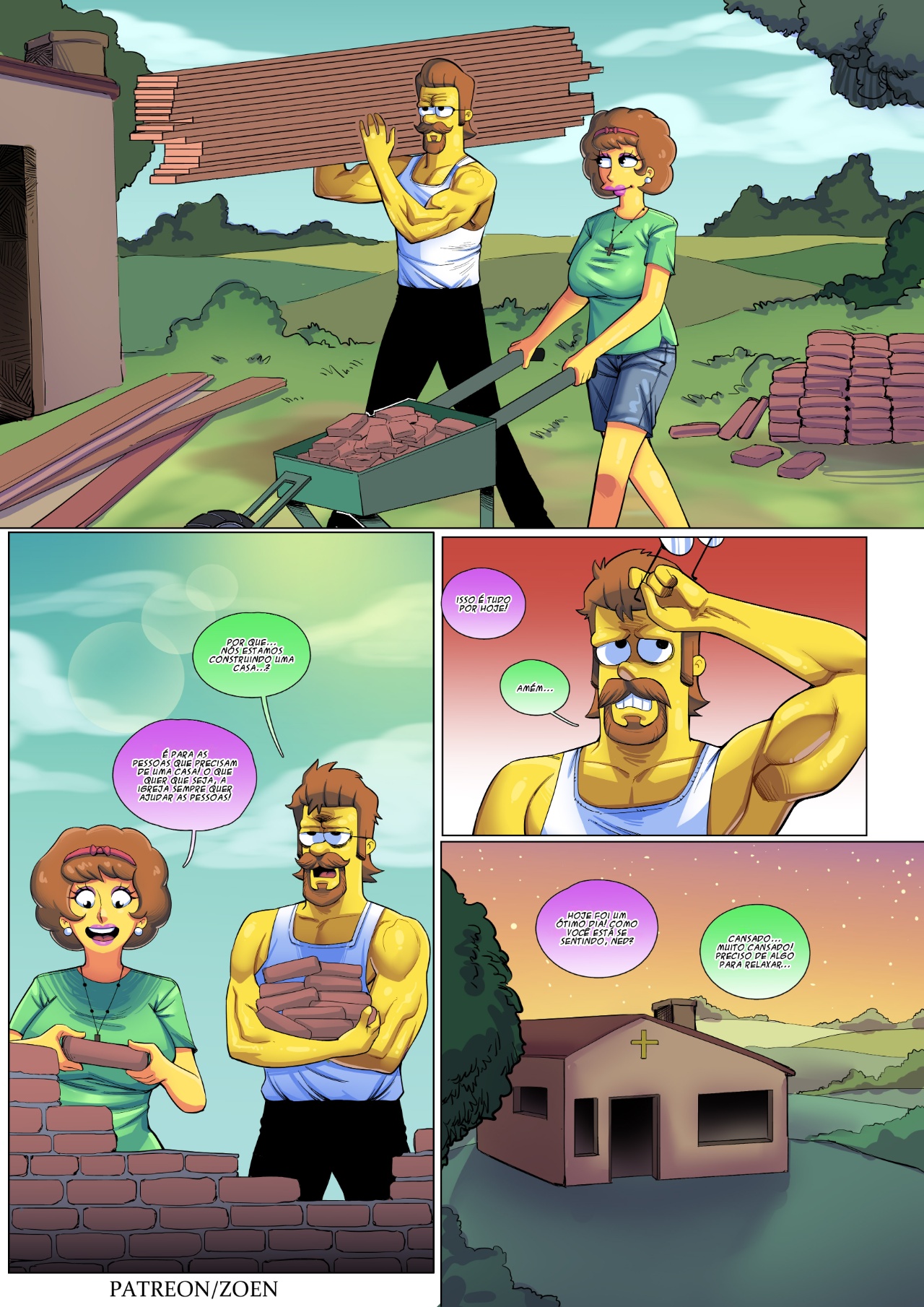 The Simpsons "Bad Boy" Hentai pt-br 84