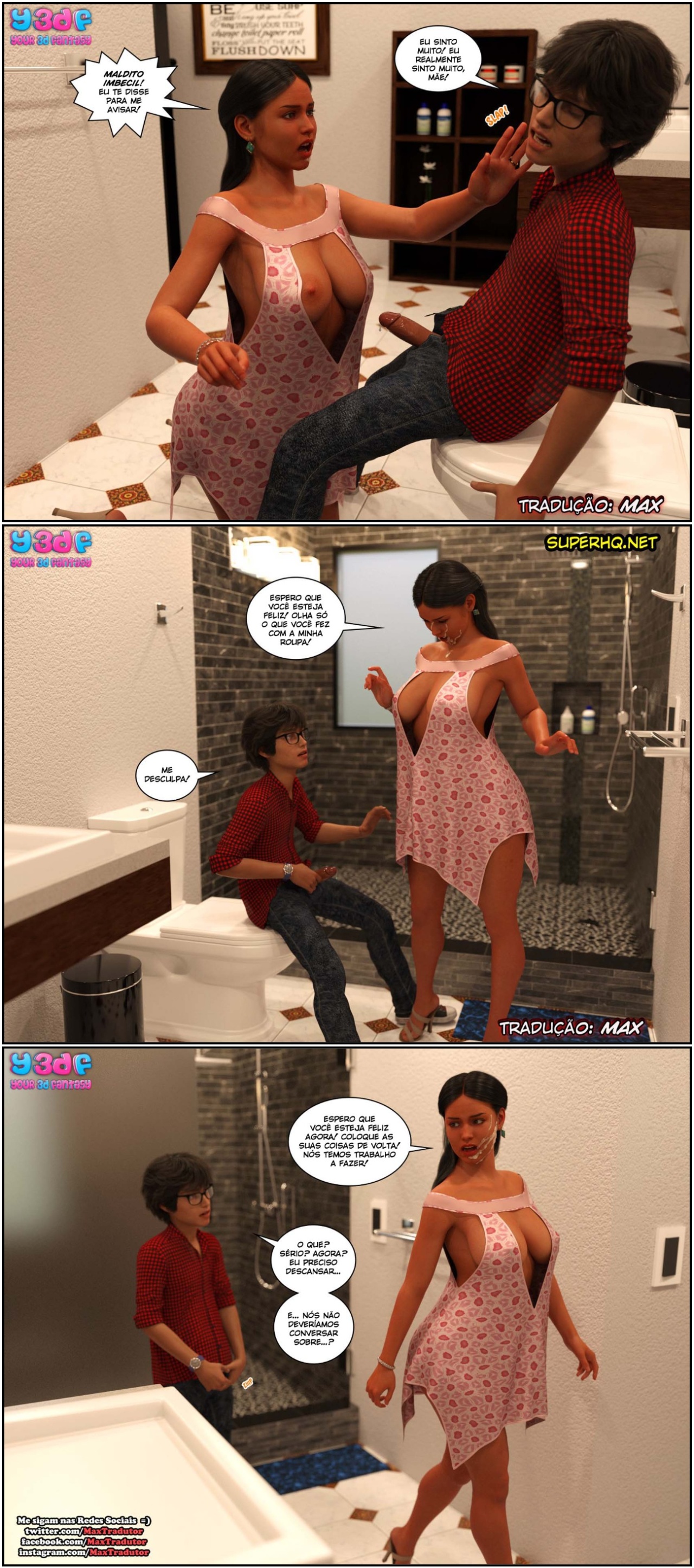 TrophyMom By Y3DF Hentai pt-br 27