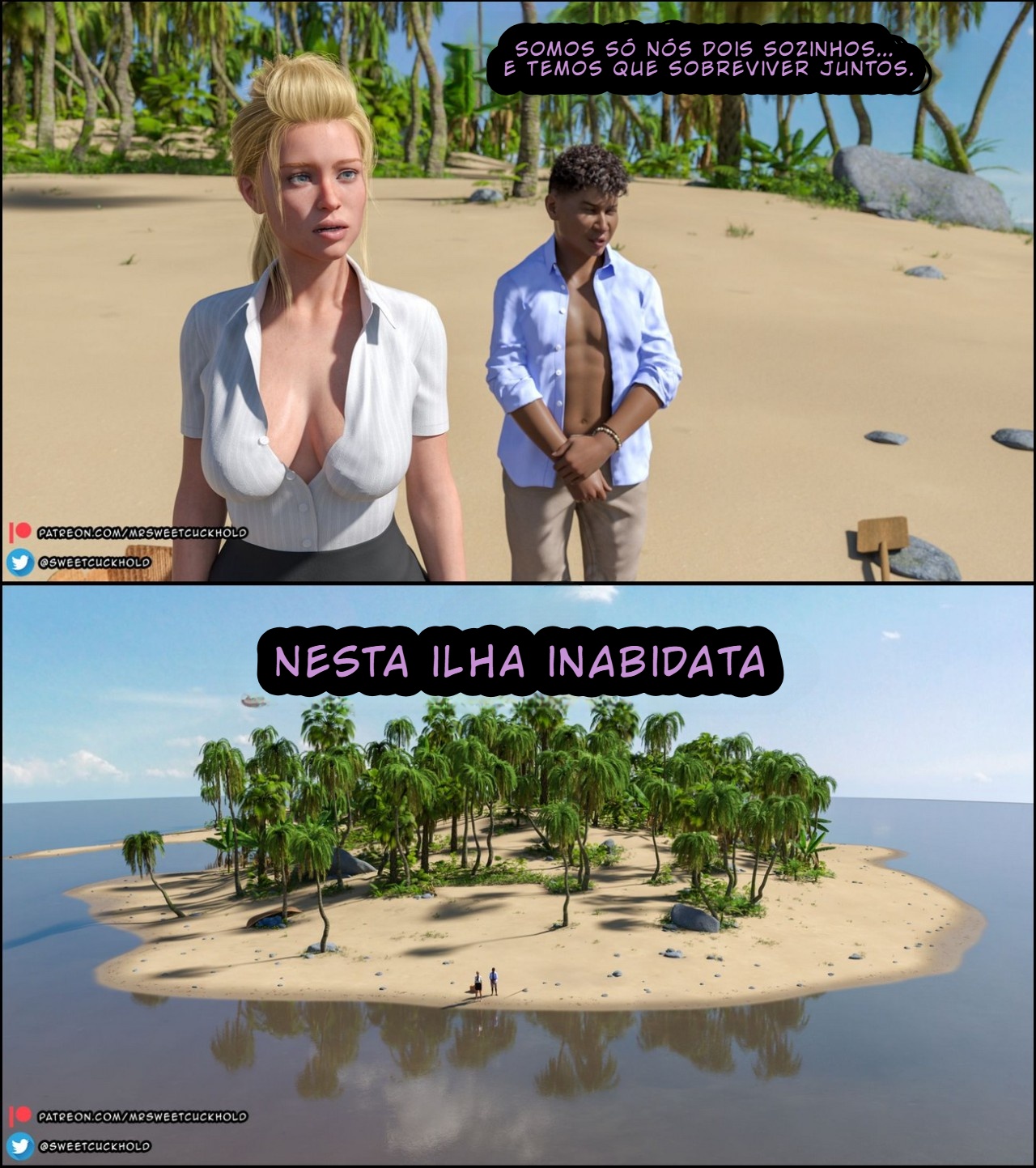 Uninhabited Island Hentai pt-br 03