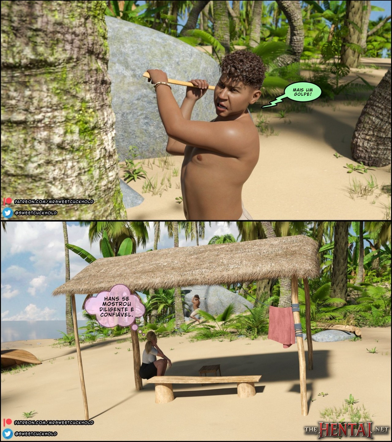 Uninhabited Island Hentai pt-br 10