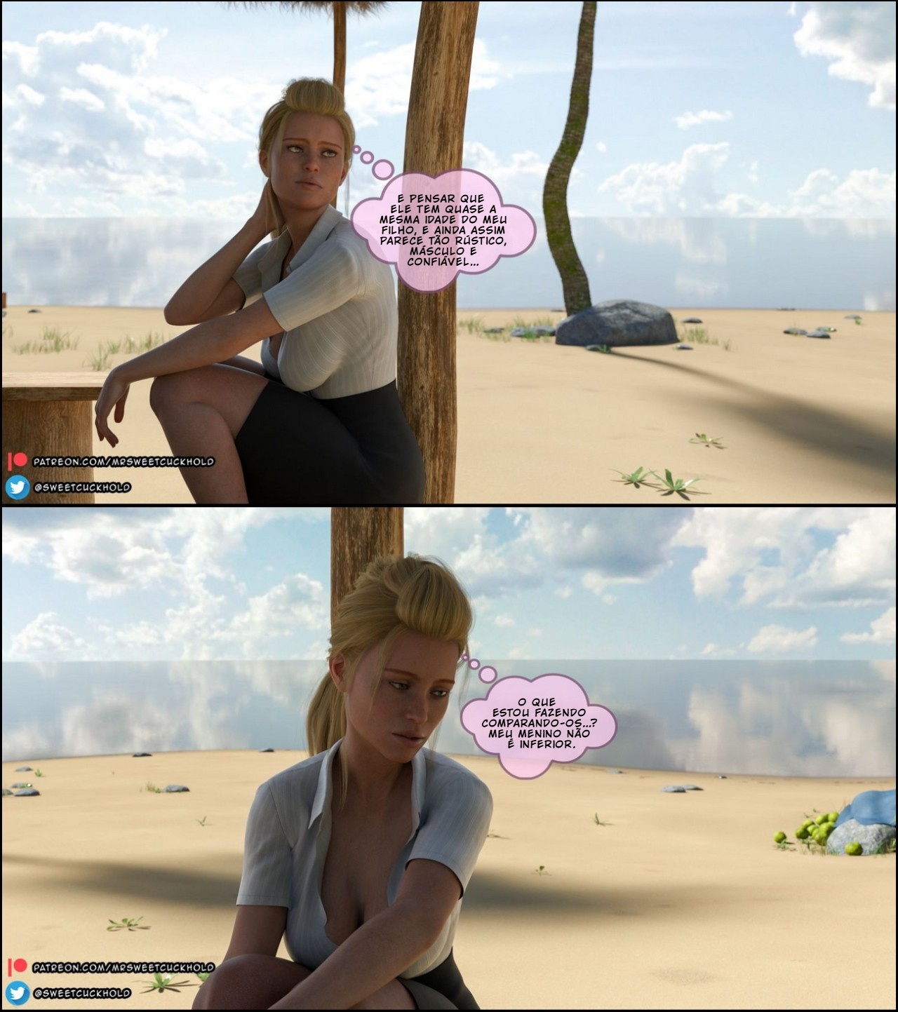 Uninhabited Island Hentai pt-br 11