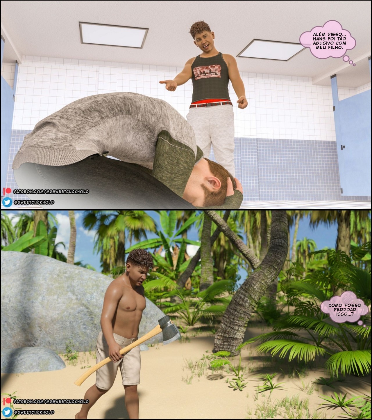 Uninhabited Island Hentai pt-br 12