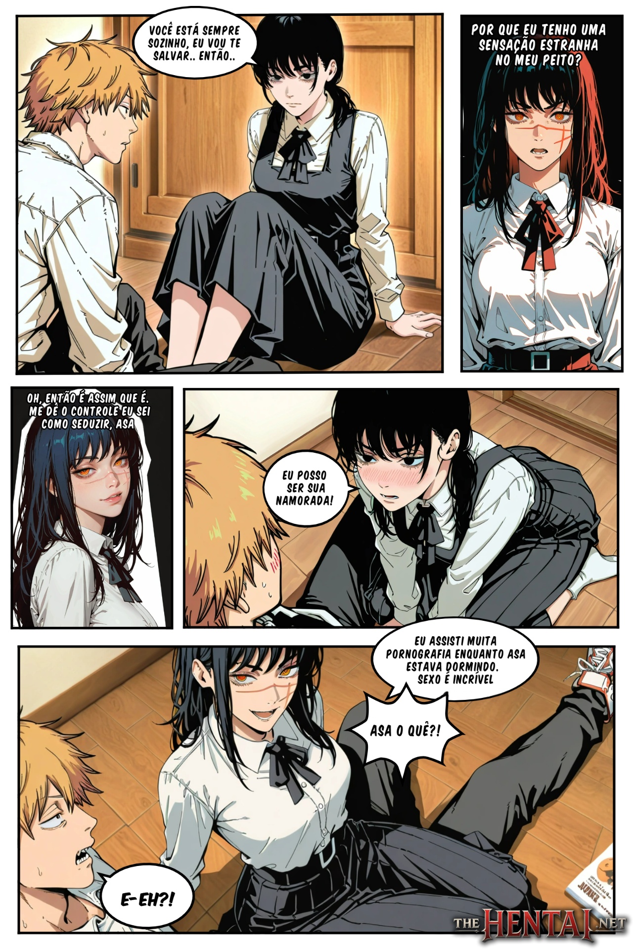 War & Chainsaw Hentai pt-br 04