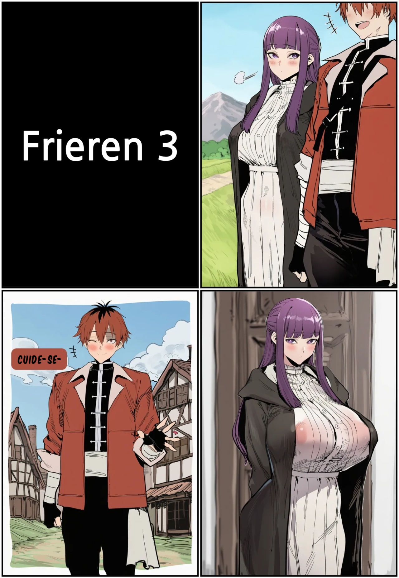 Wedding With Fern Hentai pt-br 02