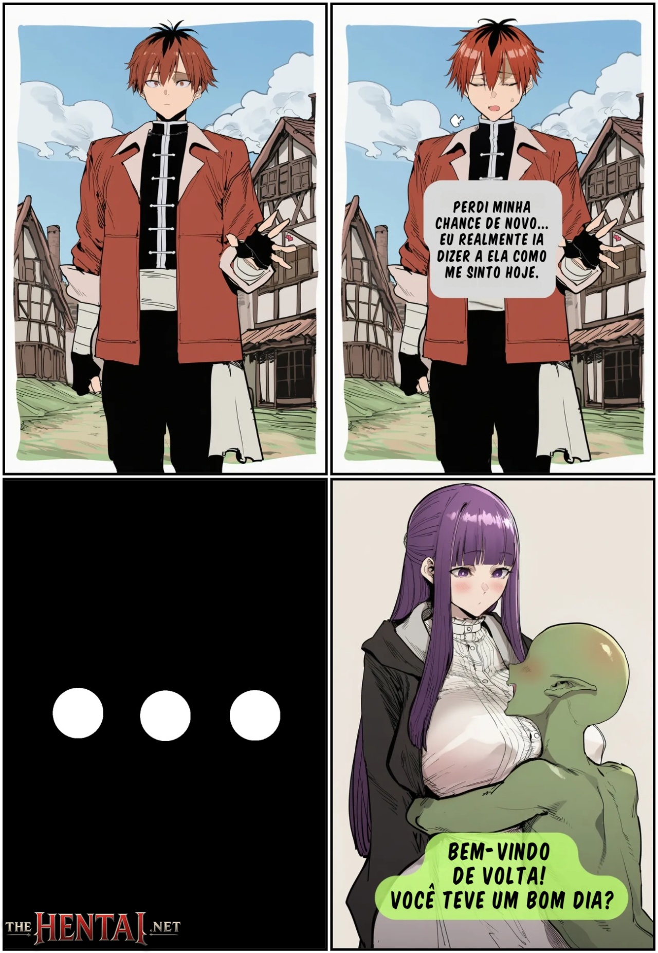 Wedding With Fern Hentai pt-br 04