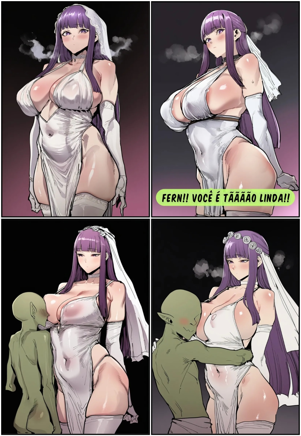 Wedding With Fern Hentai pt-br 06