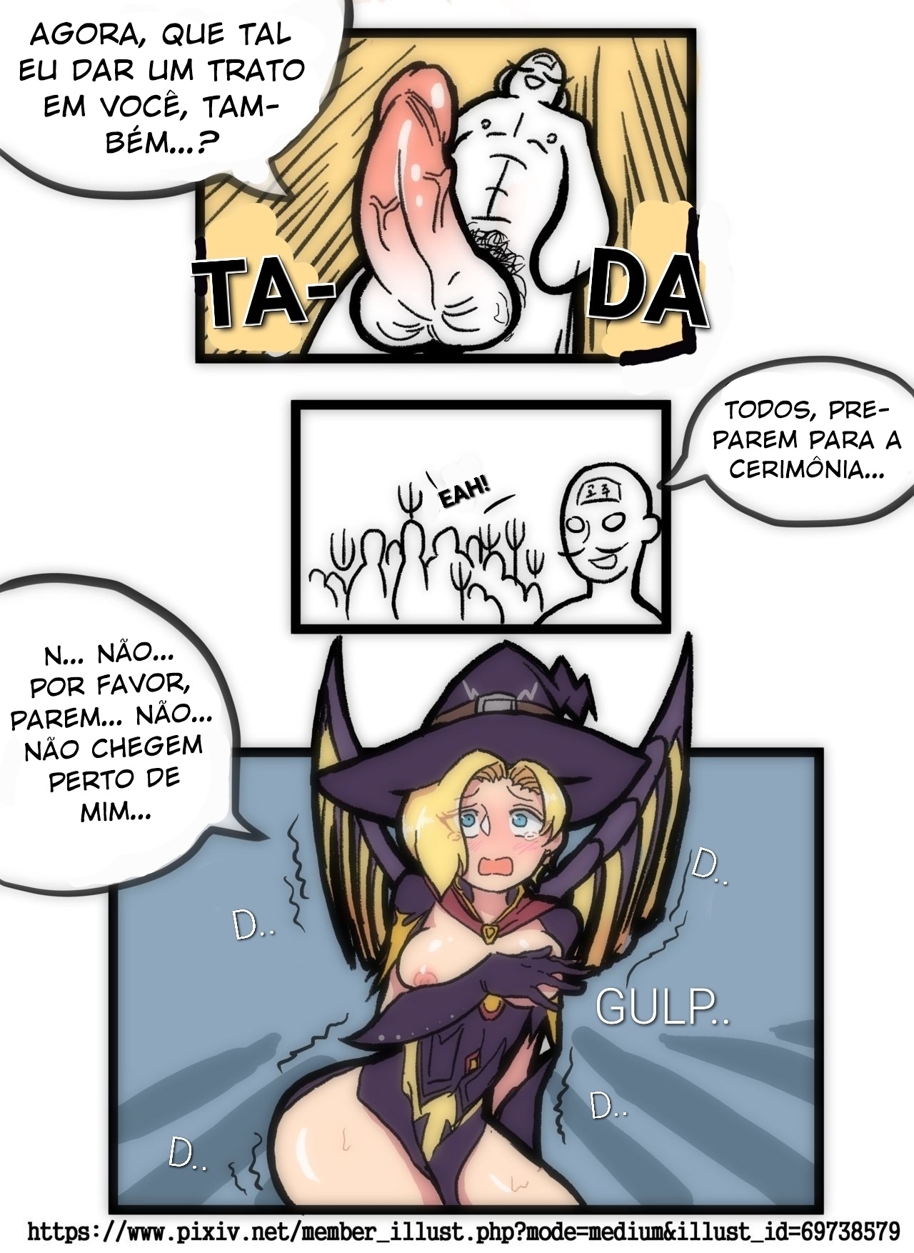 Witch Mercy By Creeeen Hentai pt-br 04