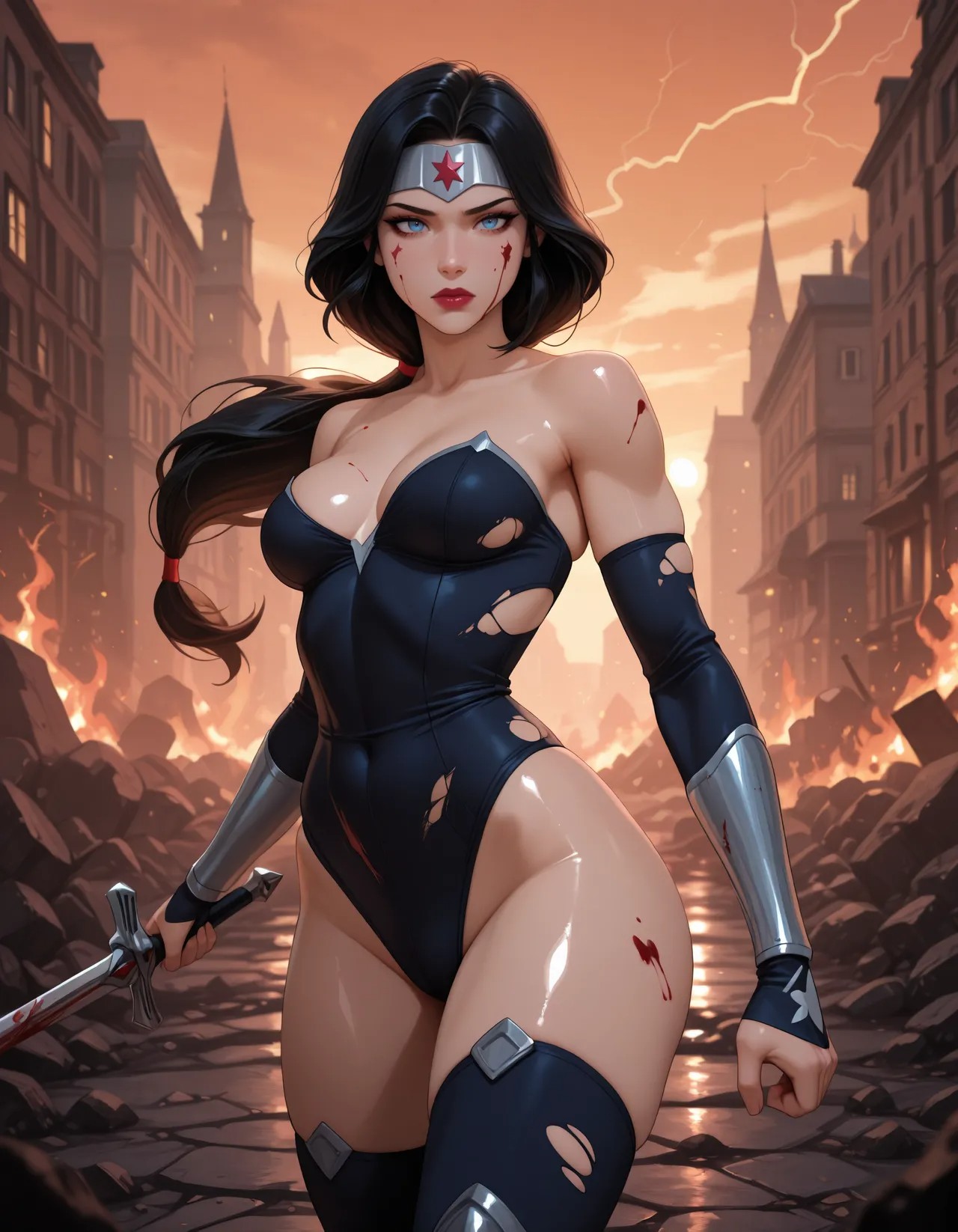 Wonder Woman By Benj17 Hentai pt-br 19