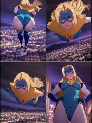 AI Generated: Blonde Blazer Hentai pt-br 02