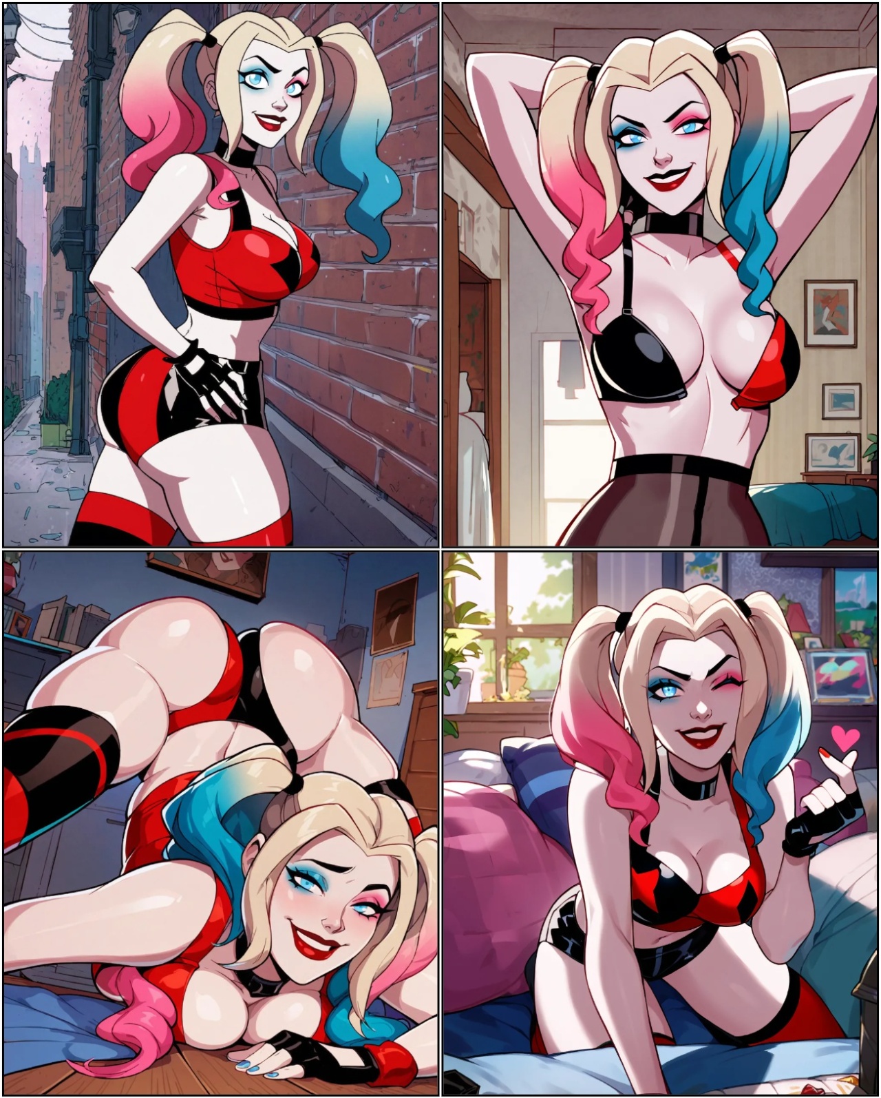 AI Generated: Harley Quinn By Heroerse.AI Hentai pt-br 10