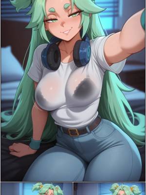 AI Generated: Lucky Cyan Hentai pt-br 03
