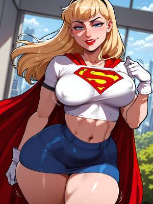 AI Generated: Supergirl Hentai pt-br 01