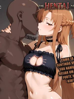 Asuna Records a Video For Kirito Hentai pt-br 03