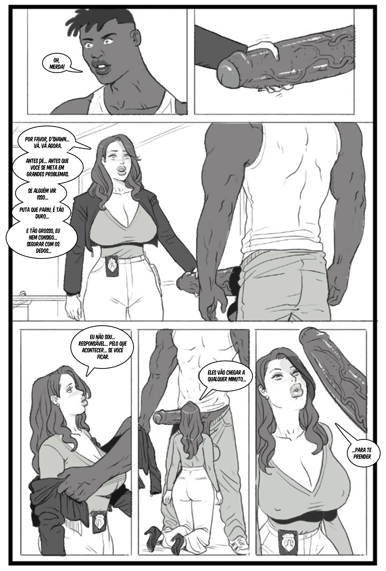 Bang My Bully: Fuck The Police Hentai pt-br 11